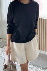 Linen Raglan Tee