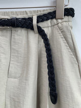 Braided Belt Shorts (Belt Included)