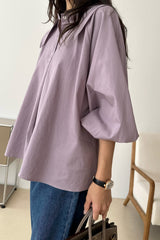 Cube Collar Blouse