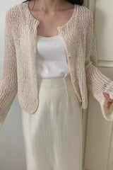 Summer Linen Cardigan