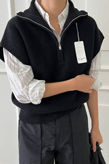 Wool Half Vest