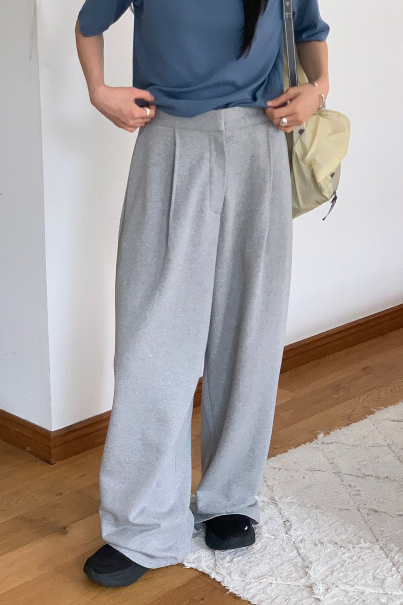 Warm Terry Wide Slacks