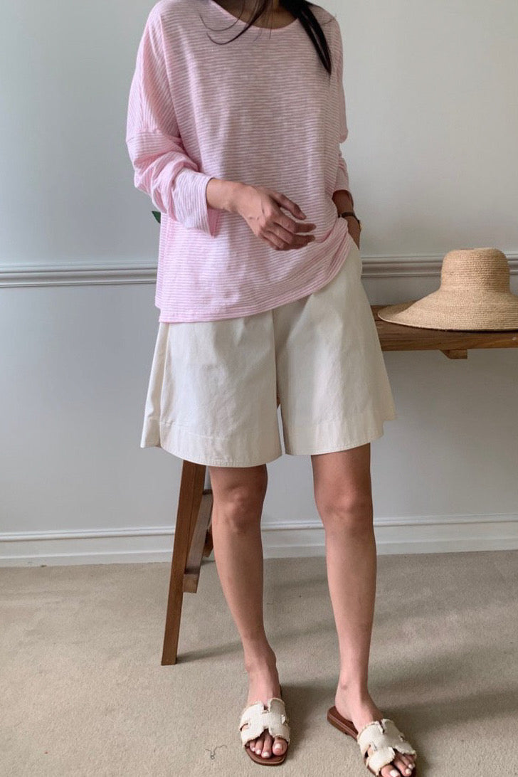 James Stripe Loose Tee