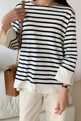 Flare Stripe Tee