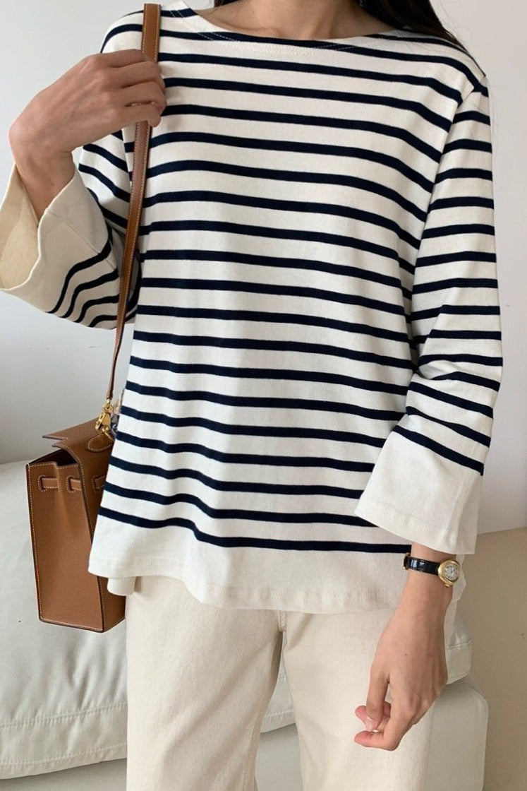Flare Stripe Tee