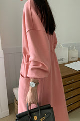 String Terry Dress