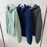 Fleece Hoodie Zip Up, women's cropped fleece zip up hoodie
