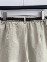 Braided Belt Shorts (Belt Included)