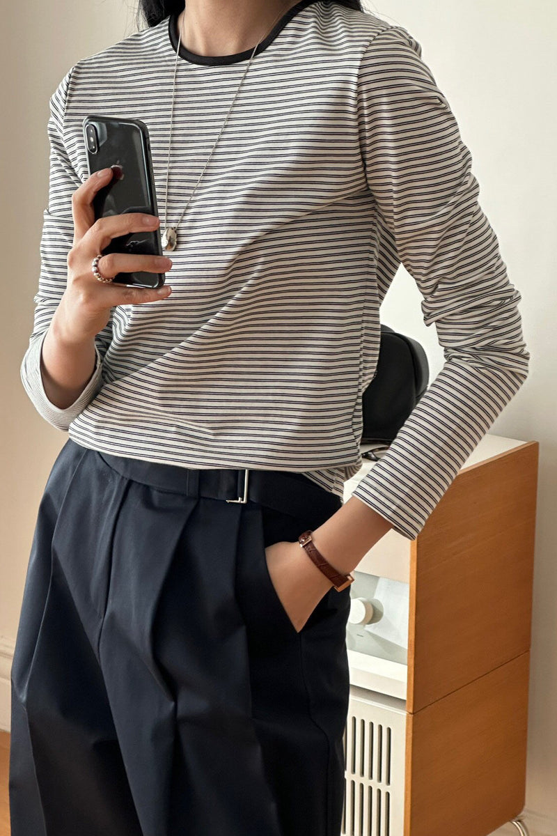 Leo Stripe Tee