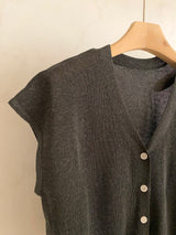 Summer Cardigan Pleat Set