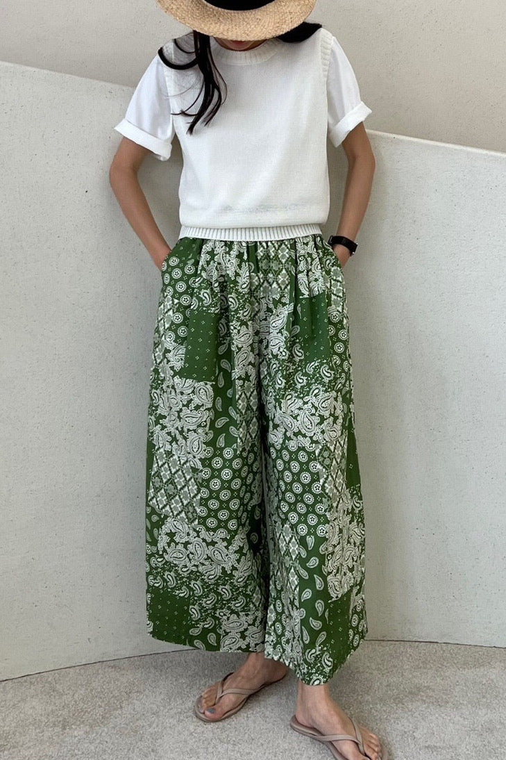 Sunday Paisley Trousers
