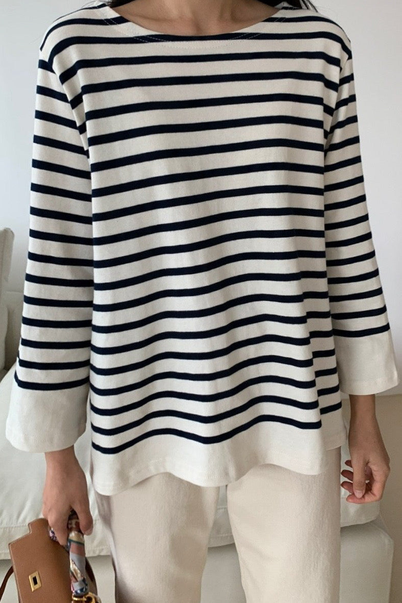 Flare Stripe Tee