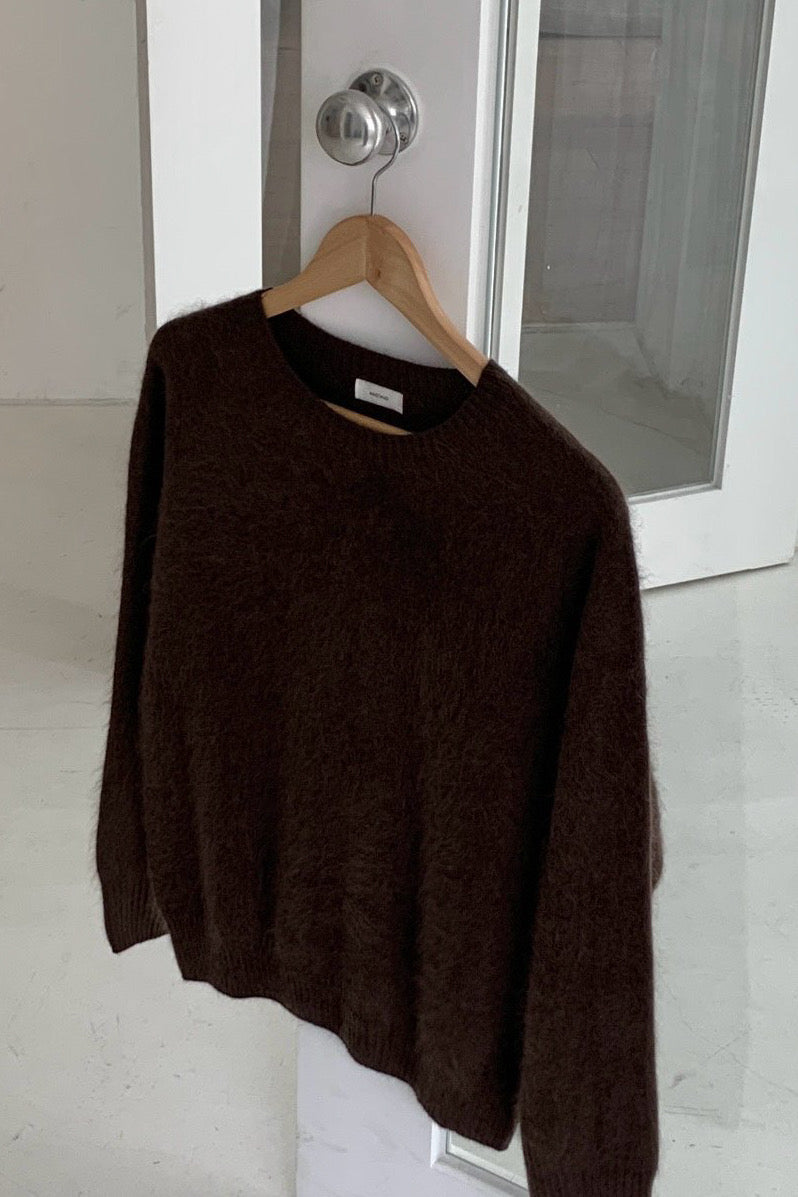 Hairy Wool-Cash Knit