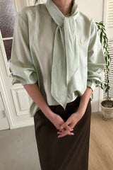 Versatile Scarf Blouse