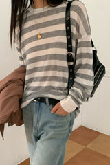 Wool Stripe Tee