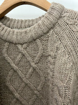 Retro Cable Sweater