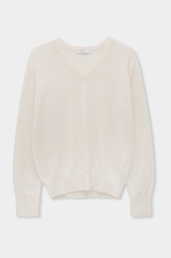 Cashmere V-neck Knit