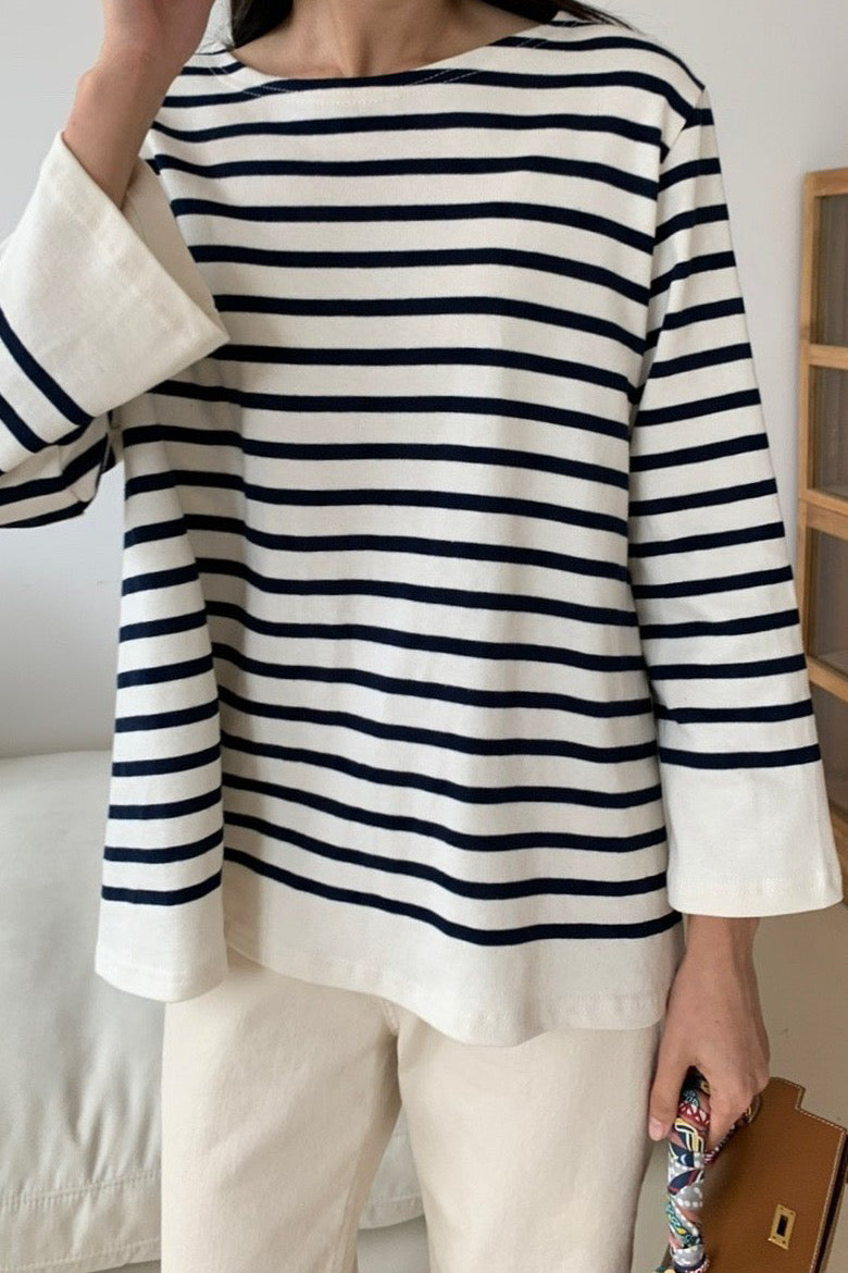 Flare Stripe Tee