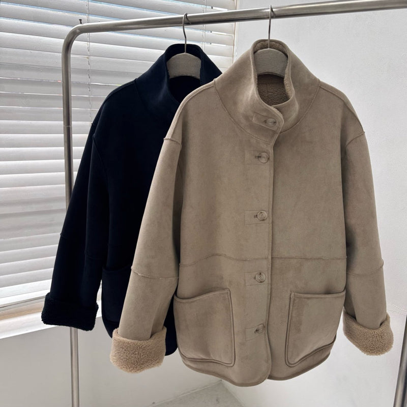 Reversible Teddy Mustang Jacket