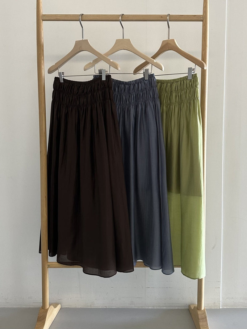 Pure Smocking Skirt