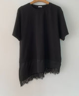 Asymmetric Lace Tee