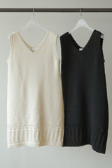 Linen Breeze Knit Dress