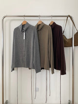 Alto High Neck Cardigan