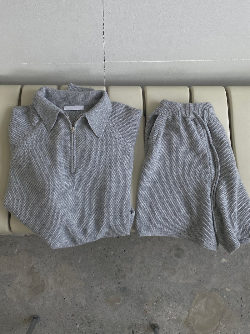 Zip Up Knit Set (also sold separately)