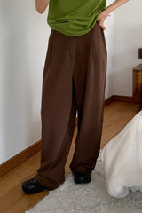 Warm Terry Wide Slacks