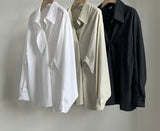 Wrap Tencel Shirt