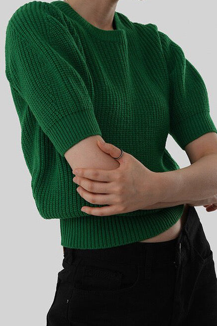 Balloon Half Knit