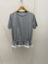 Frill Lace Stopper Tee