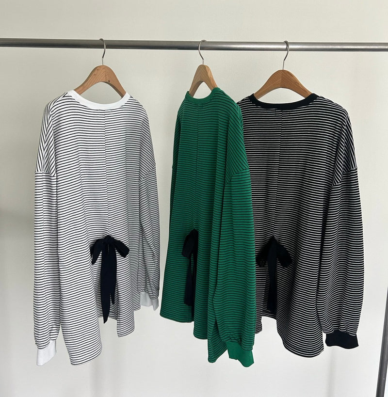 Back Bow Tie Tee