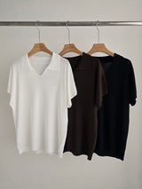 Viscose Collar Knit
