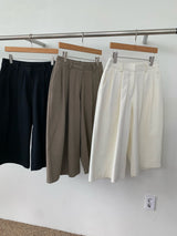 Twill Bermuda Pants