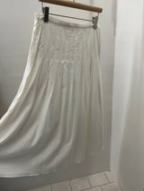 Architectural Stitched Pleat Skirt