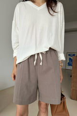Pima V Neck Tee