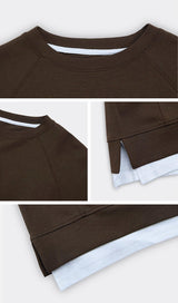 Layered Sweatshirt