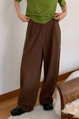 Warm Terry Wide Slacks