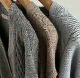 Cable Mohair Cardigan
