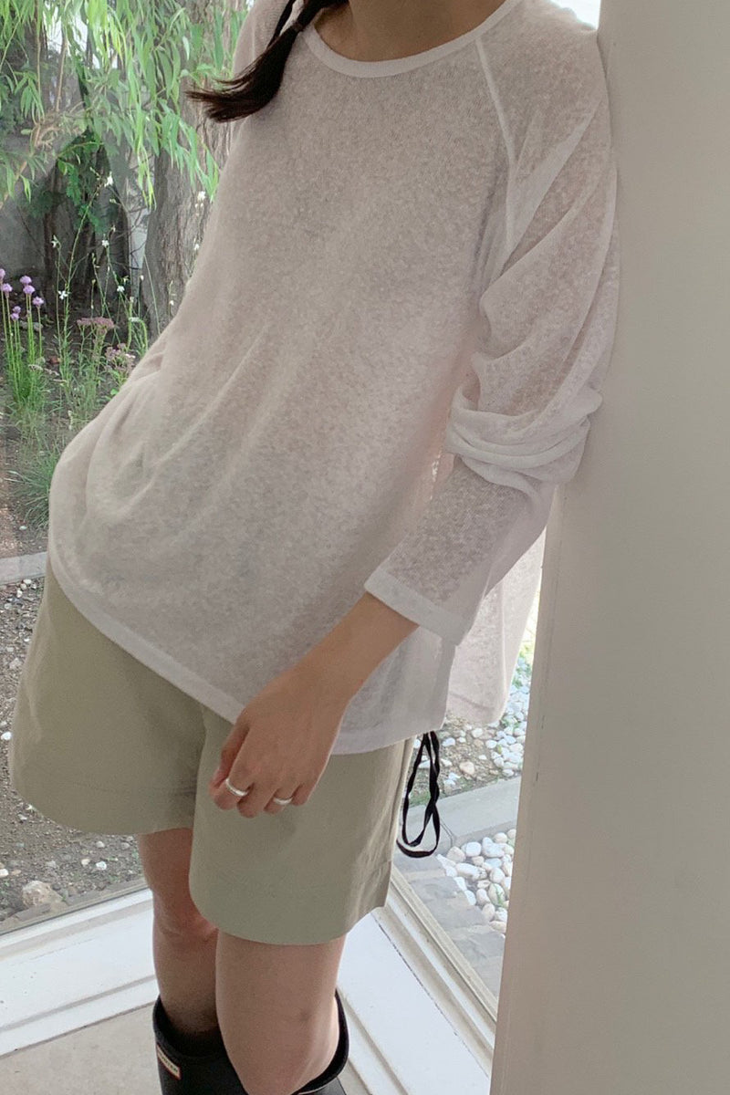 Linen Loose Tee