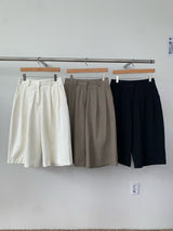 Twill Bermuda Pants