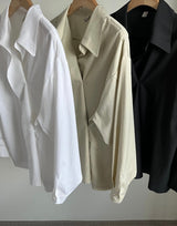Wrap Tencel Shirt