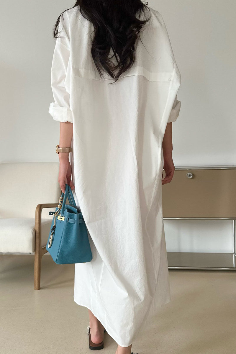 Caff Shirt Dress