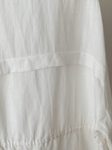 Pocket Linen Shirring Jacket