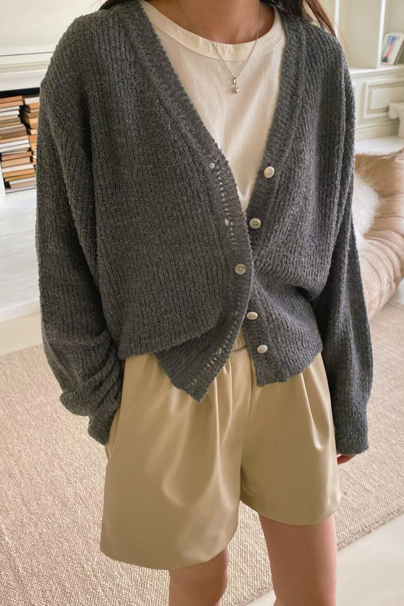 Ella Boucle Cardigan