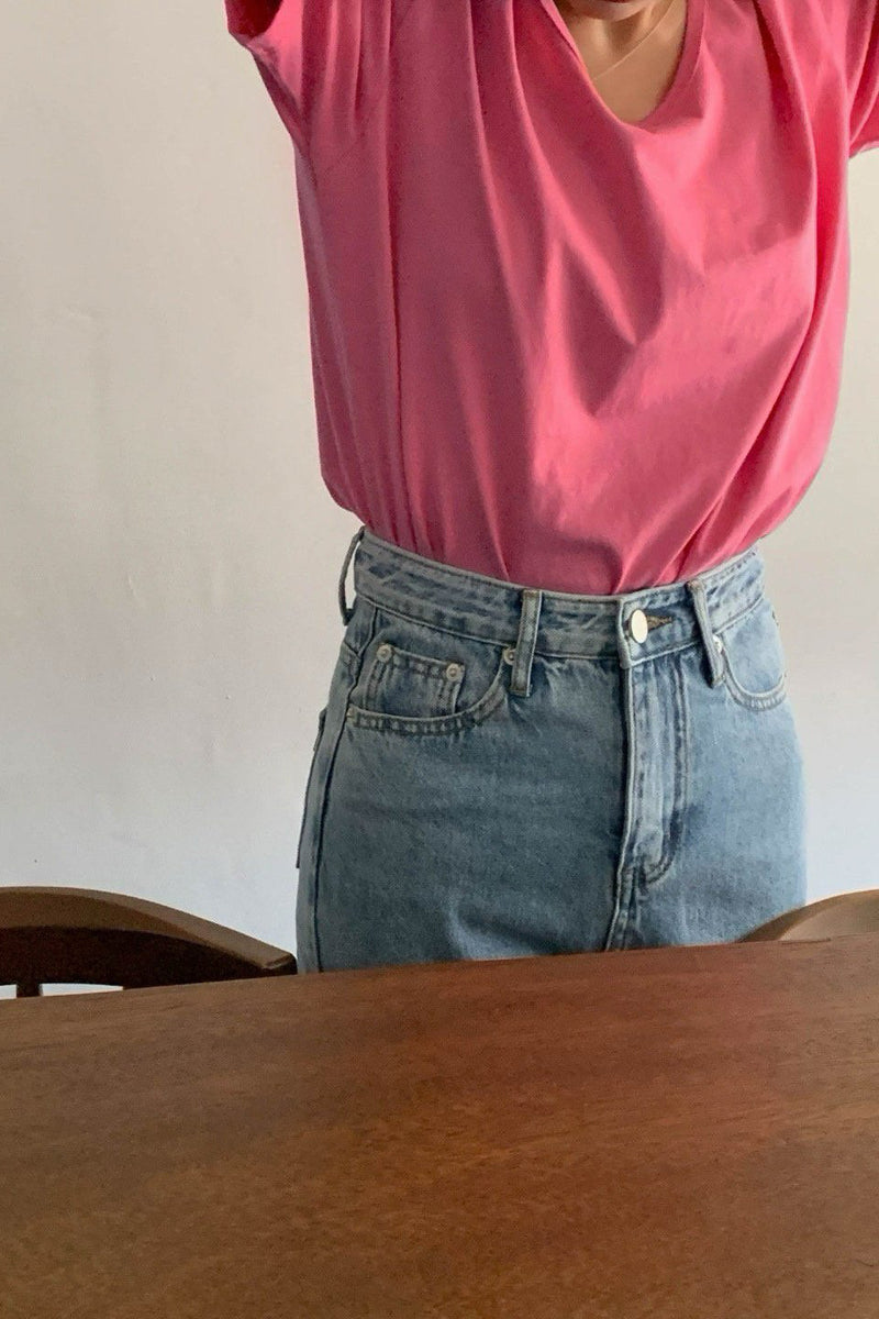 Daily U-neck Tee