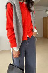 Angora Basic Cardigan
