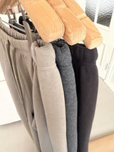 Comma Banding Pants, women's banded wide leg pants