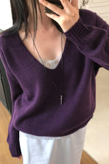 Jenna V Neck Knit